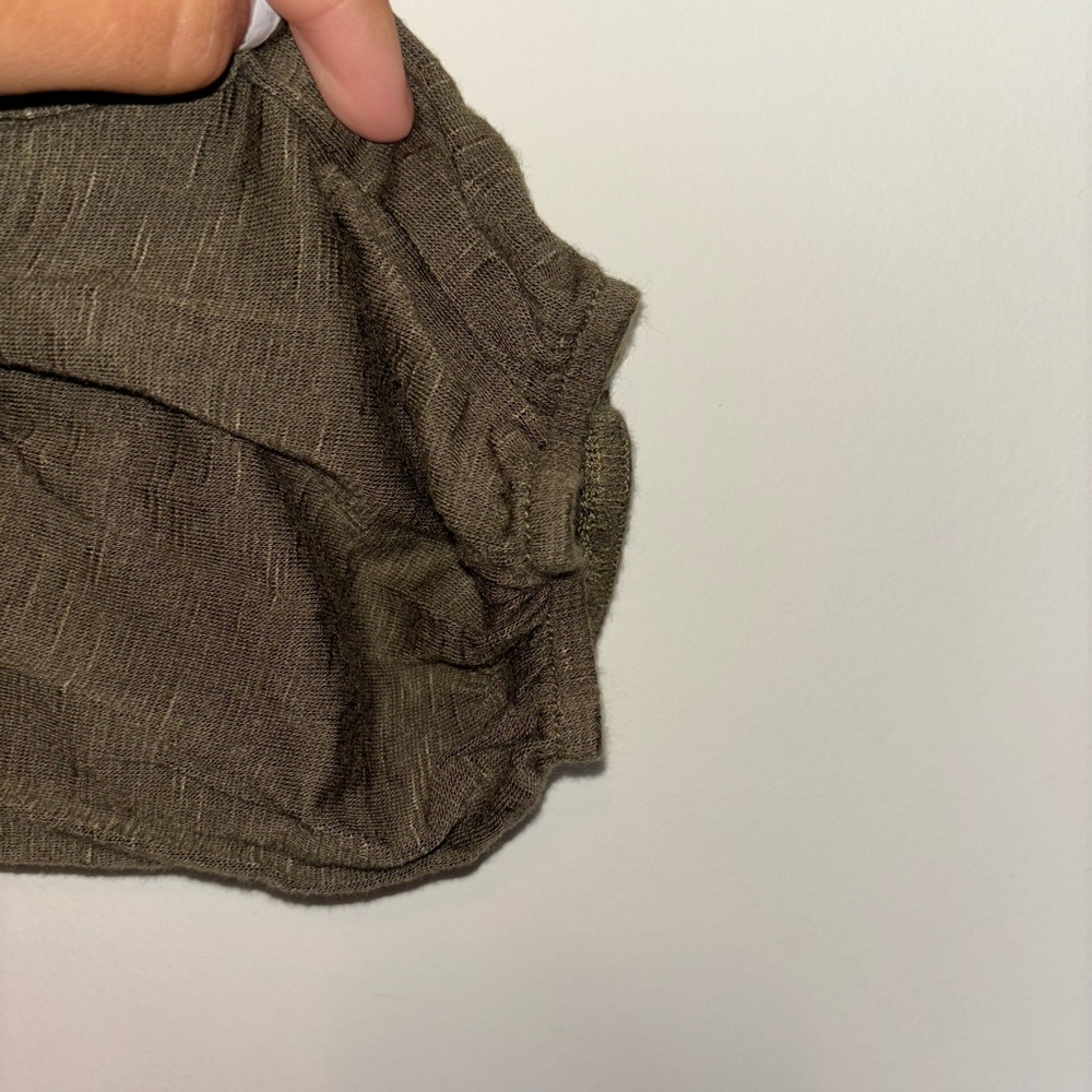 Aeropostale Olive Off-Shoulder Top - Picture 5 of 6
